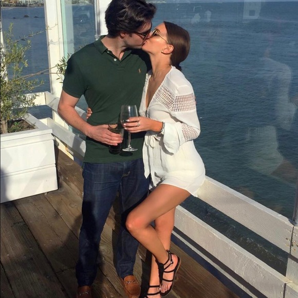 Revolve white long sleeve romper - Picture 2 of 7